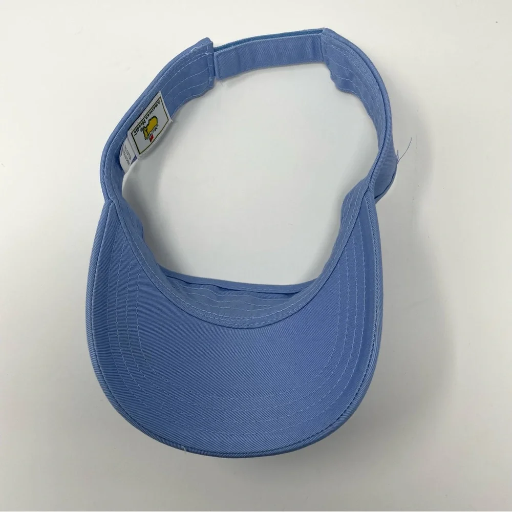 MASTERS Ladies American Needle Cotton Patch Logo Visor in Blue - Picture 2 of 5